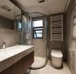 110平方卫生间淋浴房装修设计效果图