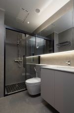 金科·中泰天境现代风三居室140平米设计效果图案例