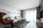 先河国际社区·南区98平中式风格二居室装修案例
