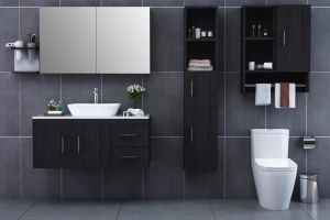 [九创装饰公司]浴室柜安装高度是多少 浴室柜装修步骤