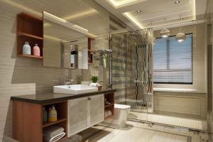 [九创装饰公司]浴室柜安装高度是多少 浴室柜装修步骤