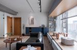 万科蓝湾传奇105㎡三居室现代风格装修案例