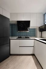 70平方米二室一厅厨房现代装修设计图