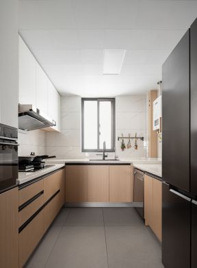 简约现代厨房装修效果图 厨房设计与装修