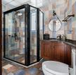 乡村风格卫生间淋浴房装修设计图片