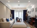 蓝色家园现代风格115平米三居室装修案例