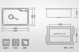 厨房水槽尺寸都一样吗