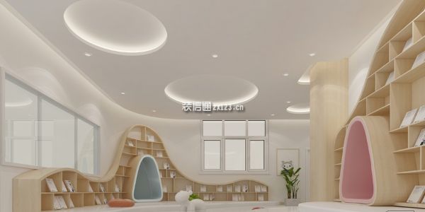 幼儿园北欧风格850平米装修案例