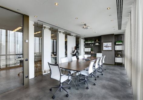 办公室现代风格500平米装修案例