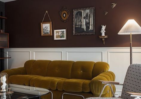 美地新领寓97㎡二居室混搭风格装修案例