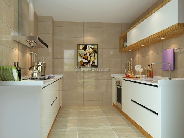 厨房设计图效果 厨房壁柜设计图