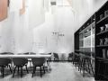 99平米现代极简咖啡厅装修案例