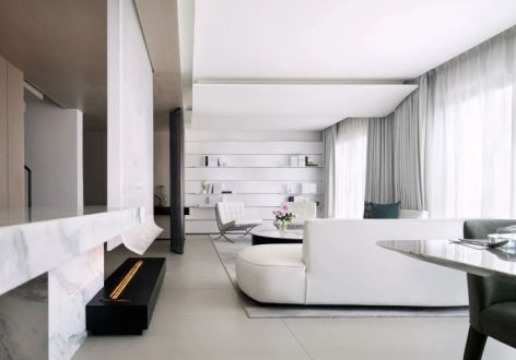 福星惠誉星誉国际131平方四室现代装修案例