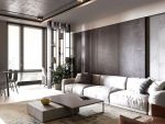 铭城国际社区80平现代风格二居室装修案例