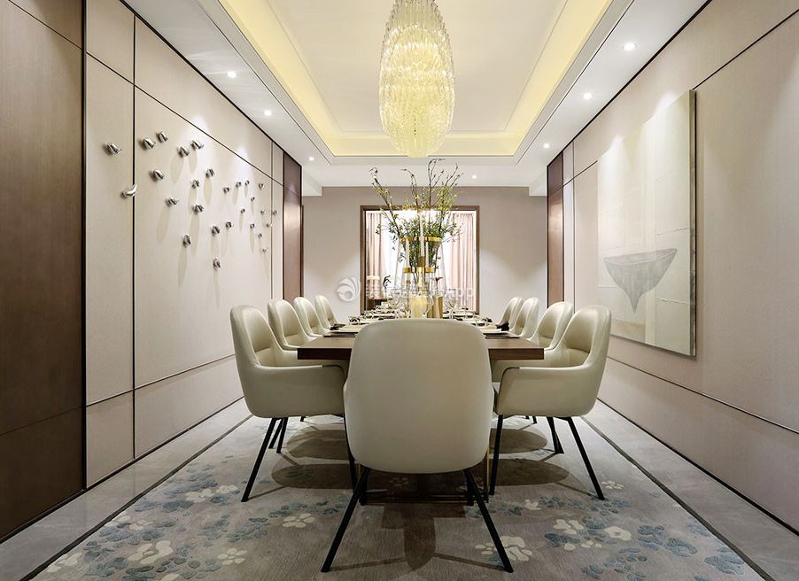 150平方米房屋室内餐厅装潢设计效果图