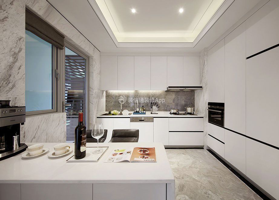 150平方米家庭厨房装修设计效果图片