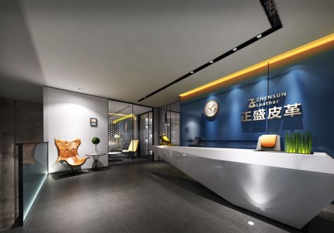 广州办公场所混搭风格759平米装修案例