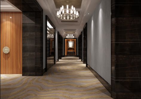 广州酒店2000平米新古典风格装修案例