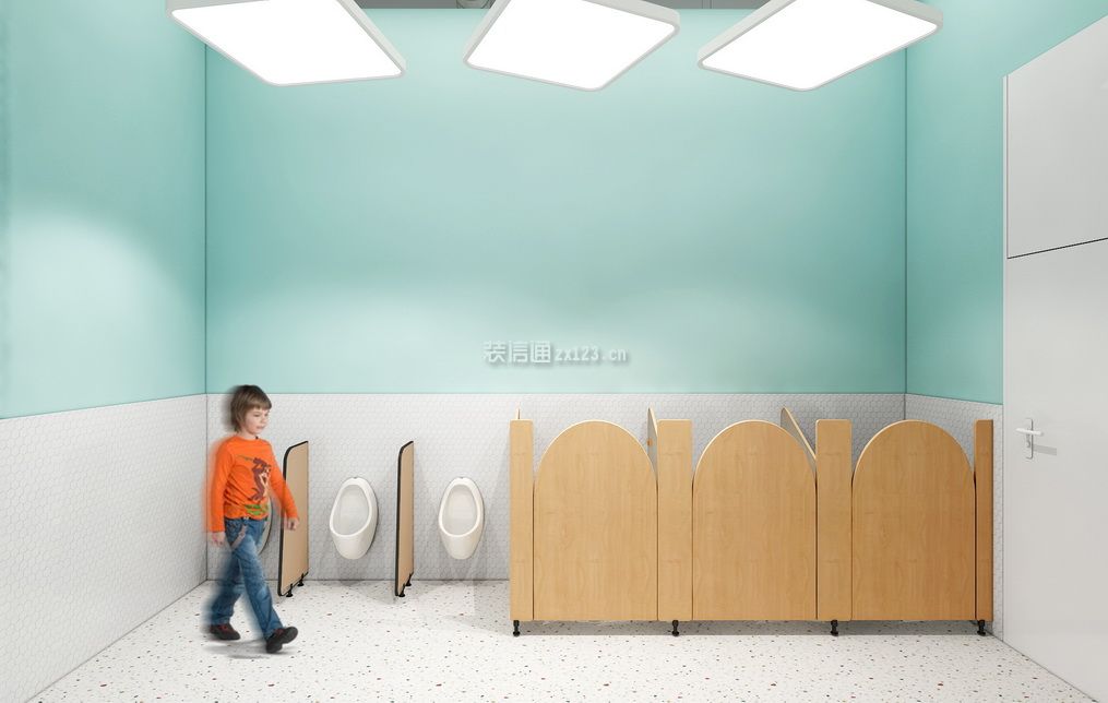 幼儿园卫生间设计图片 幼儿园卫生间隔板
