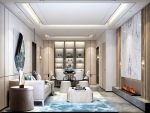 珠江国际城新中式风格144平米四室两厅装修案例