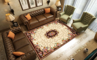 [成都民望装饰]客厅地毯什么颜色好,客厅地毯颜色搭配技巧介绍