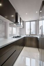 140平方米现代简约厨房装修设计效果图