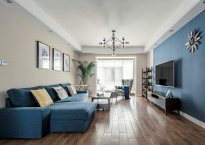 客厅木地板装修欣赏 客厅布艺沙发图片 客厅布艺沙发装修效果图