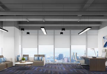 现代风格369.5平米办公室装修案例