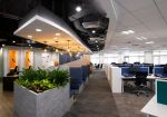 科技公司办公室现代风格1500平米装修案例
