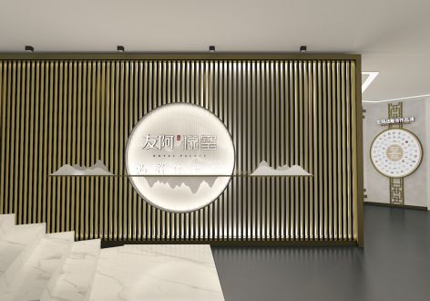 零食品牌展厅现代风格500平米装修案例