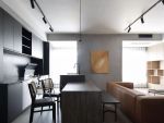 万科紫台公寓143平简约风格三居室装修案例