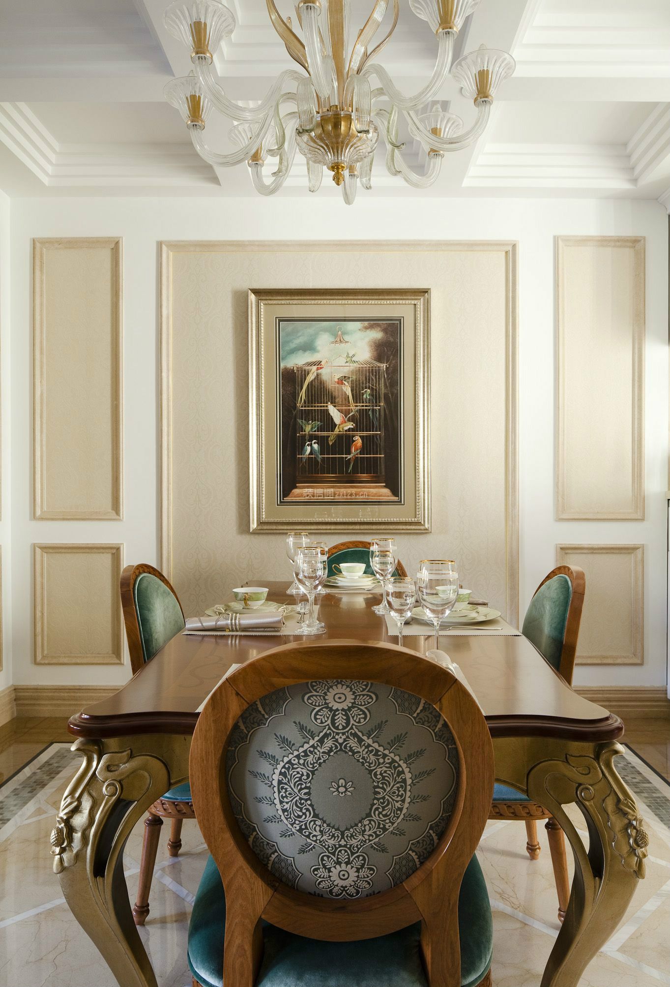 厅桌椅布置 餐厅设计风格