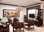 [成都蓉易装]中式小客厅如何设计，中式小客厅设计技巧