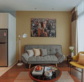 60平方米小户型客厅沙发装修图片-每日推荐