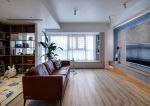 100平方米客厅木地板装修设计效果图