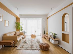日式客厅装潢设计图 日式客厅装修效果图片