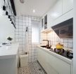 50平方米家装一字型厨房设计效果图