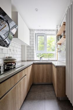 50平方米家庭厨房U型设计图片