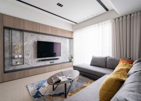 电视墙装修造型设计 电视墙装修效果图现代简约