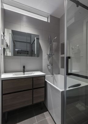 40平方米现代小户型卫生间装潢装修效果图
