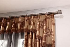 [中宅装饰]窗帘轨道安装方法 窗帘轨道安装要点