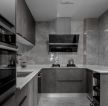 120平方米房子U型厨房装修设计图