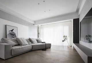 120平方米的房子客厅家具沙发装饰设计图