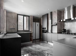 150平方房子现代厨房设计效果图
