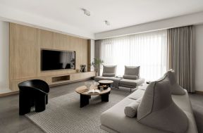 客厅电视墙造型 现代客厅欣赏 现代客厅2021