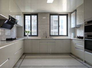 140平三室一厅厨房简单装修效果图