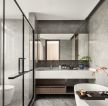 新中式风格卫浴间室内装修设计效果图