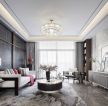 新中式风格客厅装饰设计实景效果图