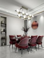 新中式装修风格餐厅椅子图片