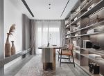 新中式风格家庭书房整体设计效果图